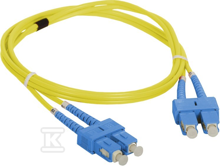 Patch cord SM SC-SC duplex 9/125 1.0m - FOC-SCSC-9SMD-1